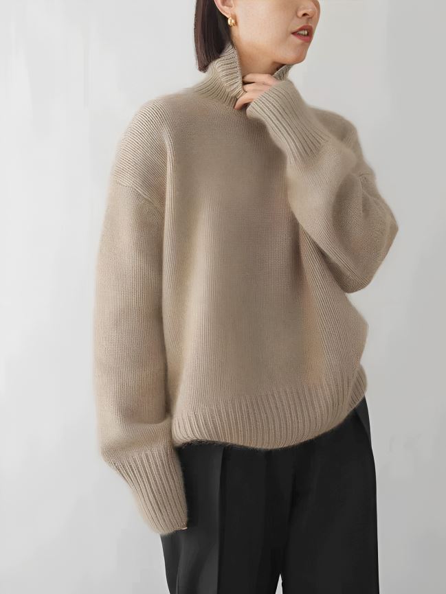 Variant image for Cashmere Turtleneck Tröja - Maximal Komfort & Tidlös Design-9