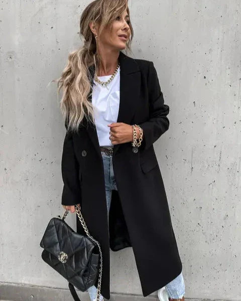 Virginia | Elegant Kappa Med Skräddarsydd Passform För Kalla Månader 10