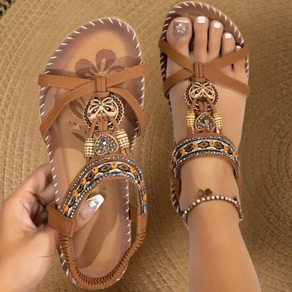 Claudia | Ortopediska sandaler i Ibiza-stil