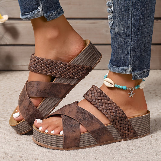 Martine | Orthopädische Ledersandalen