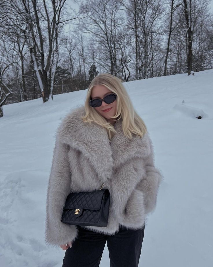 Macy | Elegant Faux Pälsrock – För Stil Och Värme 5