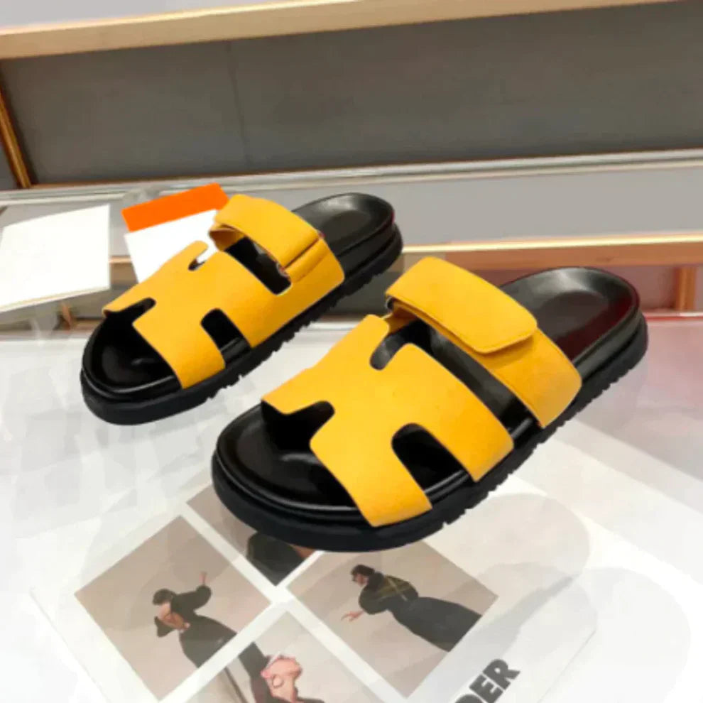 Haley | Tidlösa Sandaler Dam – Naturläder för Komfort och Stil 12