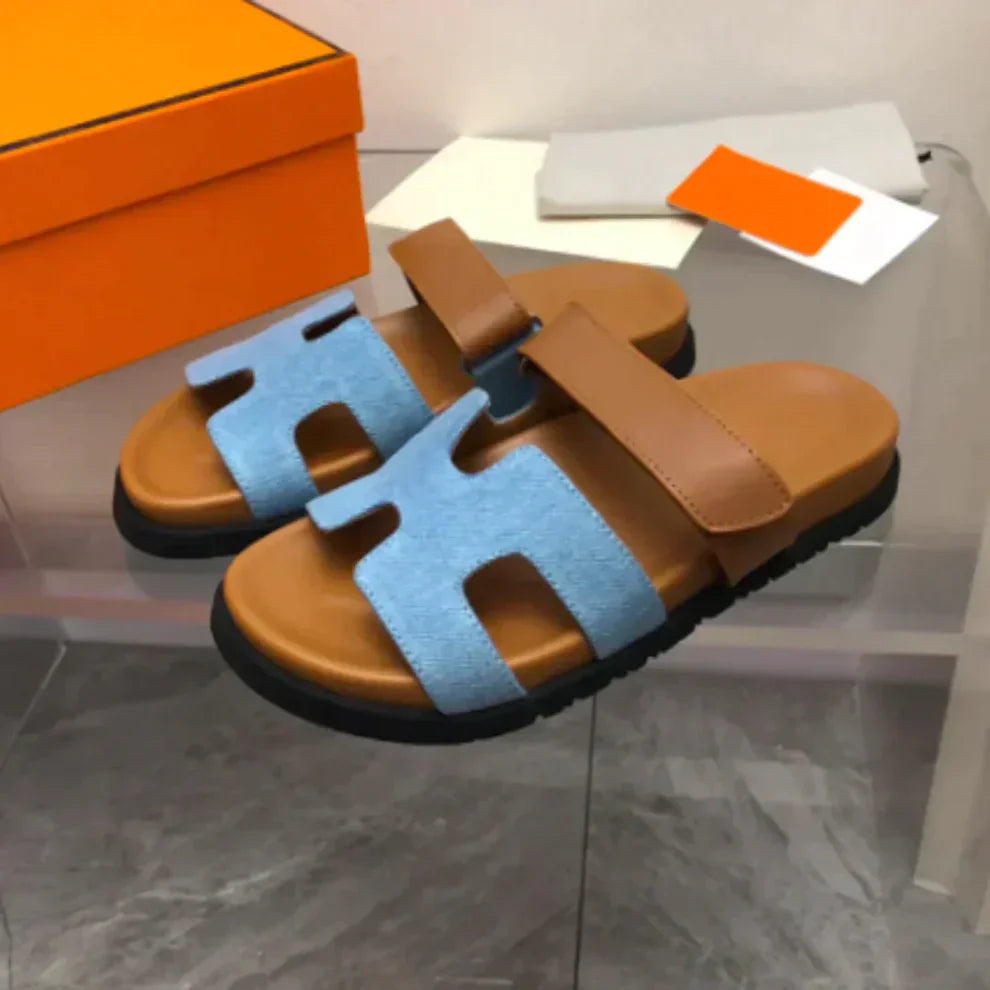 Haley | Tidlösa Sandaler Dam – Naturläder för Komfort och Stil 5