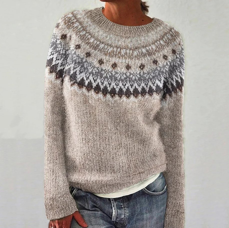 Snug | Stickad Tröja Dam För Kalla Vinterdagar – Komfort, Stil & Hållbara Material-1