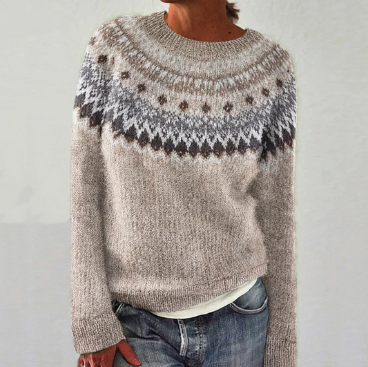 Snug | Stickad Tröja Dam För Kalla Vinterdagar – Komfort, Stil & Hållbara Material-1