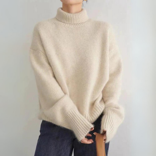 LELYLA | Mjuk Turtlenecktröja – För Vardagsbruk Och Fest 1