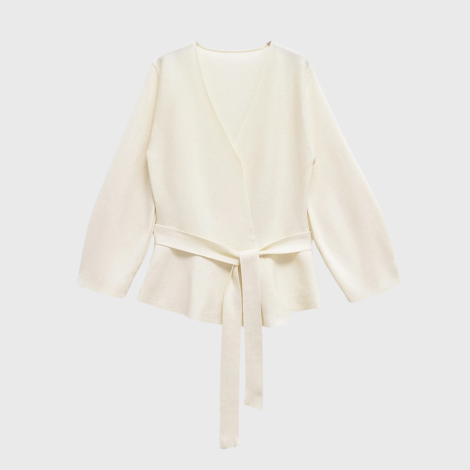 Mauve | Elegant och Mjuk Kardigan – Justerbar Slipsdesign för Alla Tillfällen 10