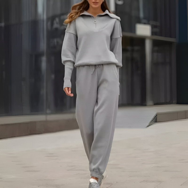 Emilia | Bekväm Tvådelat Set Dam – Stilren För Alla Tillfällen 3