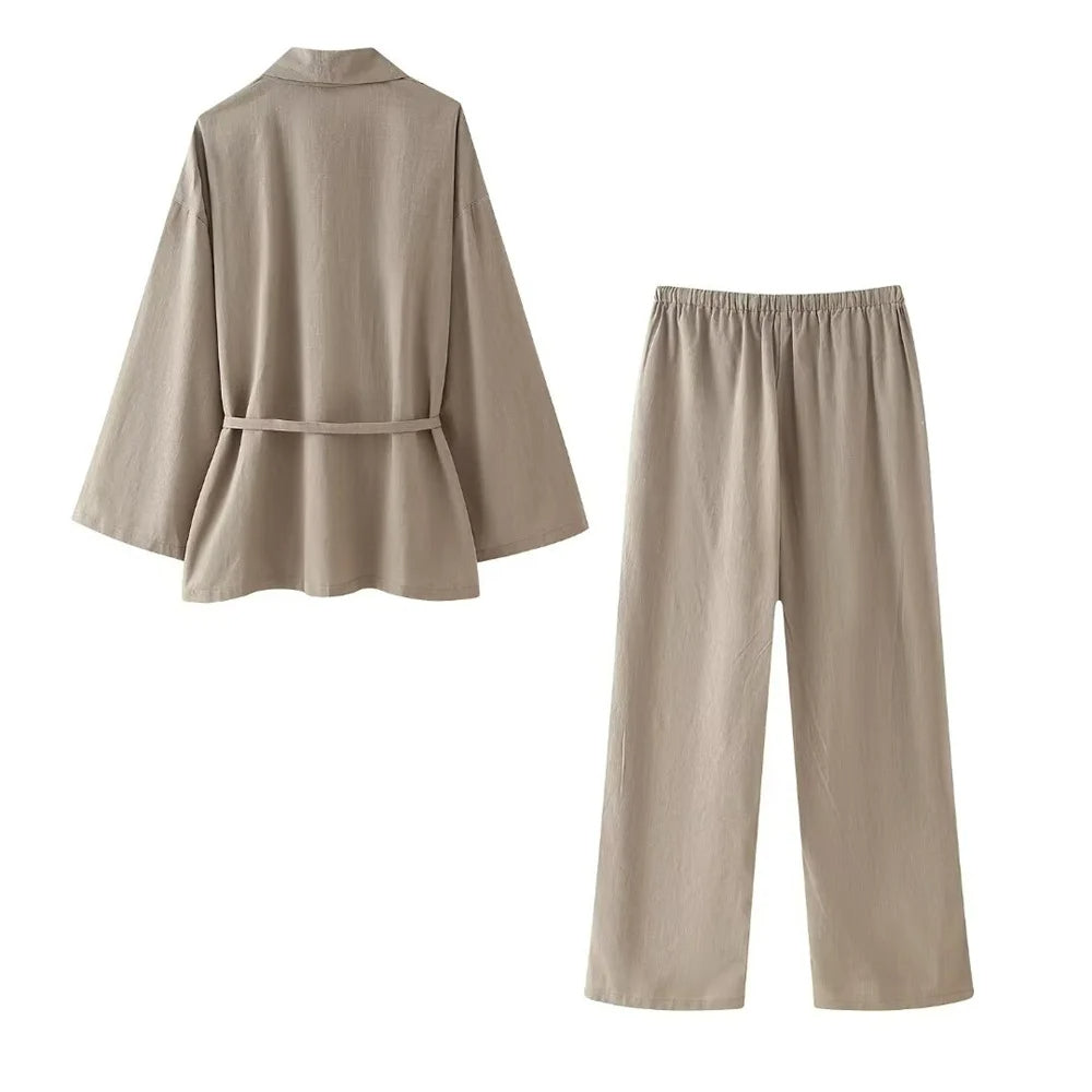 Fiametta | Elegant Kimono Set – Bekväm Passform För Stil Och Komfort 3