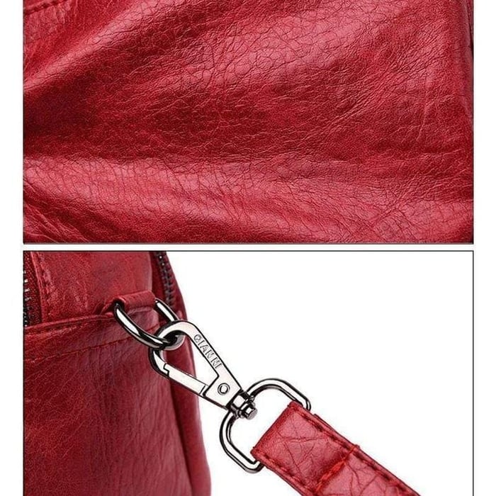 Anneliese | Elegant Crossbody Väska – Vegansk Läder Med Flera Fickor 13