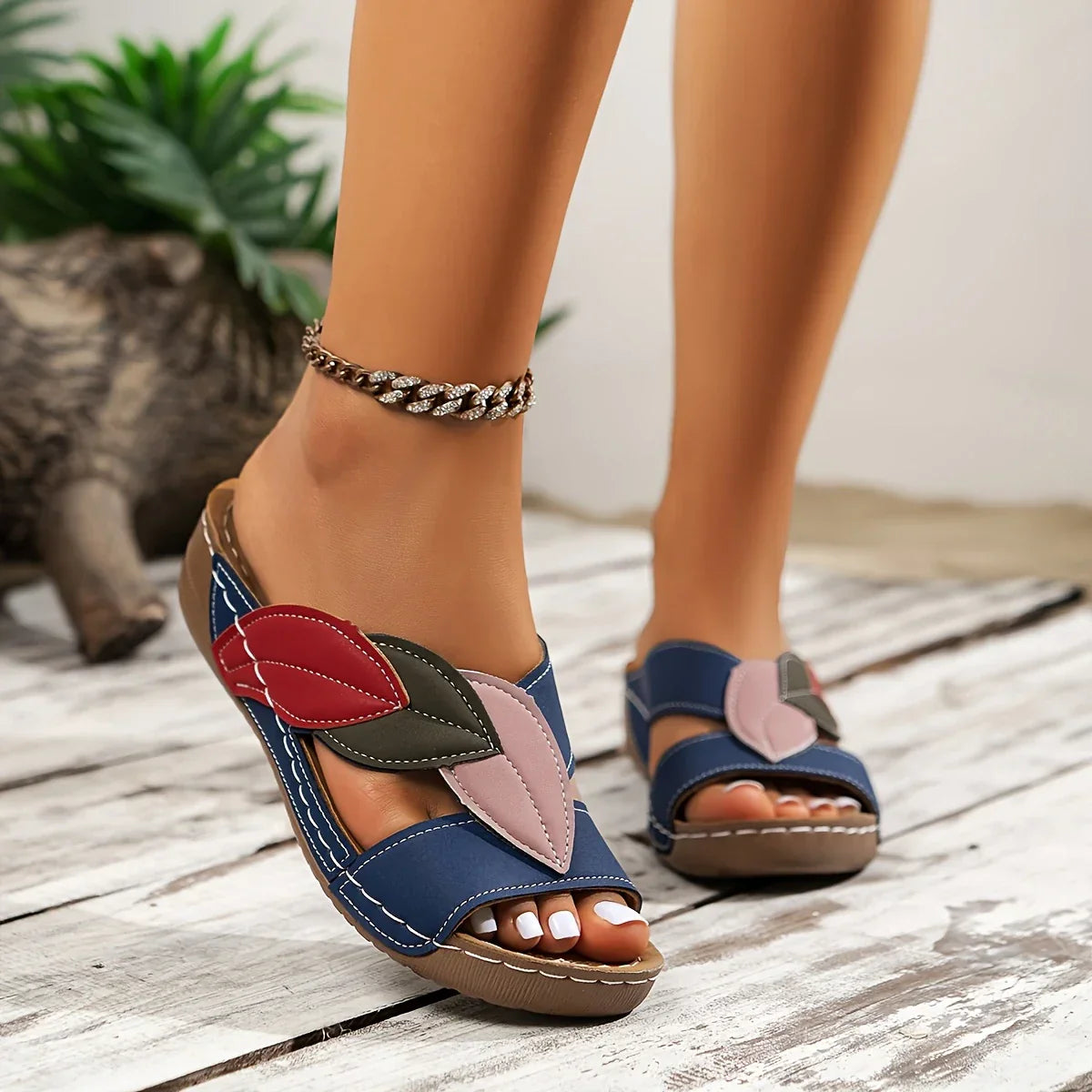Solveig | Slip-in Sandaler