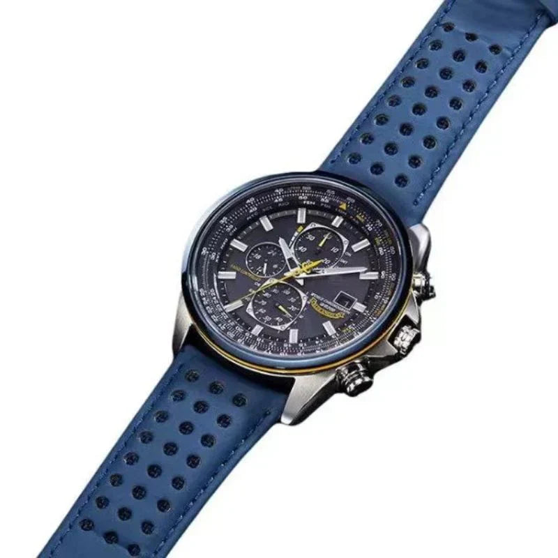 Fastflow™ Klocka Herr - Sportig Design med Multifunktionell Kronograf-5
