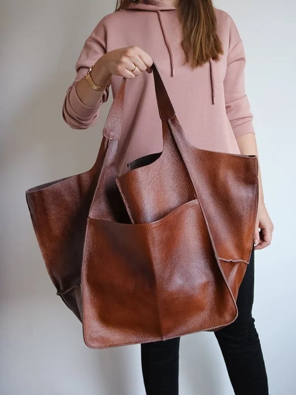 Cornelia | Rymlig Tote Väska – Vegan Läder För Eleganta Kvinnor 2