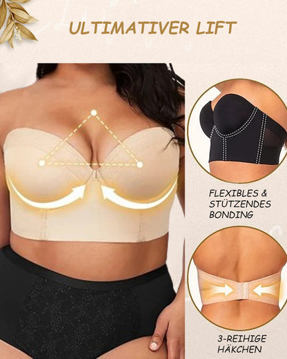 Mila | Rygglös Stropplös Push Up Behå – Perfekt Lyft Och Osynlig Komfort 9