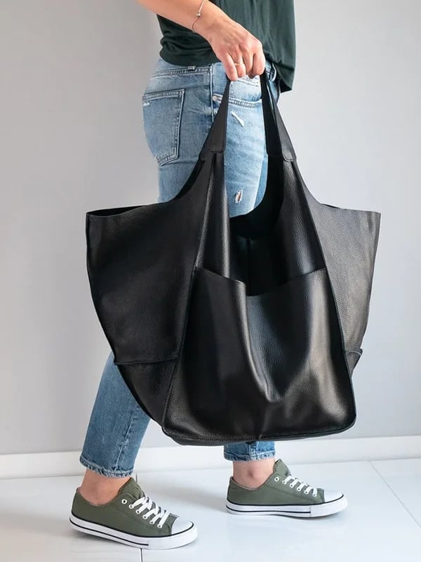 Cornelia | Rymlig Tote Väska – Vegan Läder För Eleganta Kvinnor 6