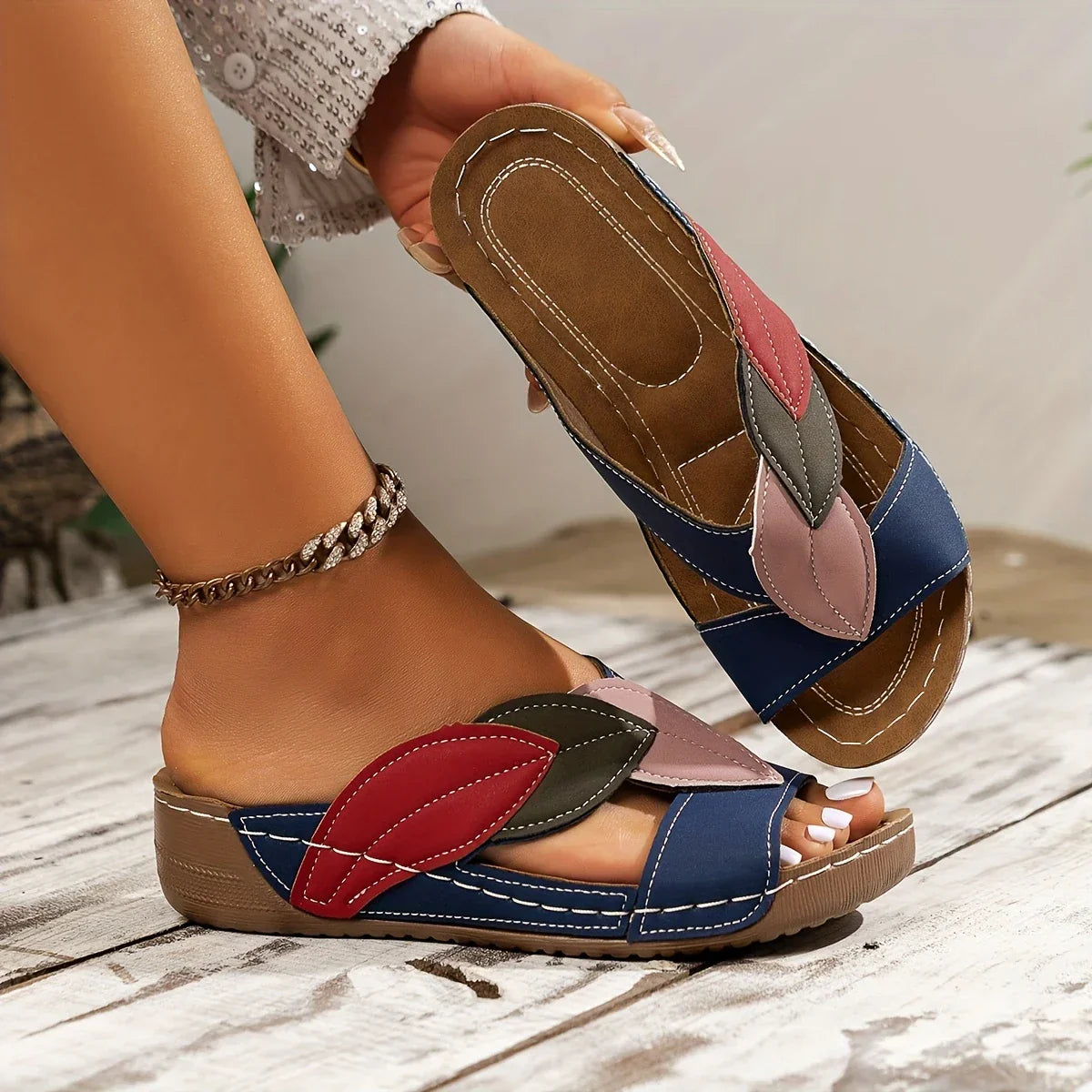 Solveig | Slip-in Sandaler