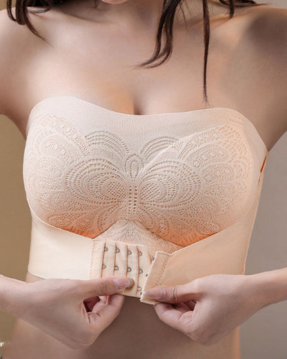 Meredith | Sömlös Lyftbandeau Bh – Silikon-Grip För Optimal Passform 2