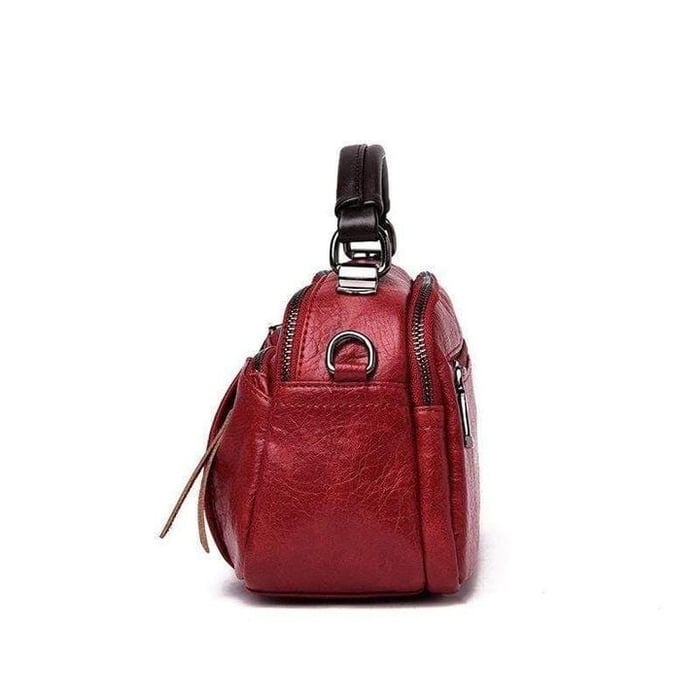 Anneliese | Elegant Crossbody Väska – Vegansk Läder Med Flera Fickor 10
