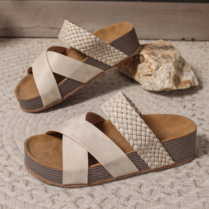 Martine | Orthopädische Ledersandalen