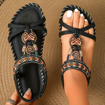 Claudia | Ortopediska sandaler i Ibiza-stil