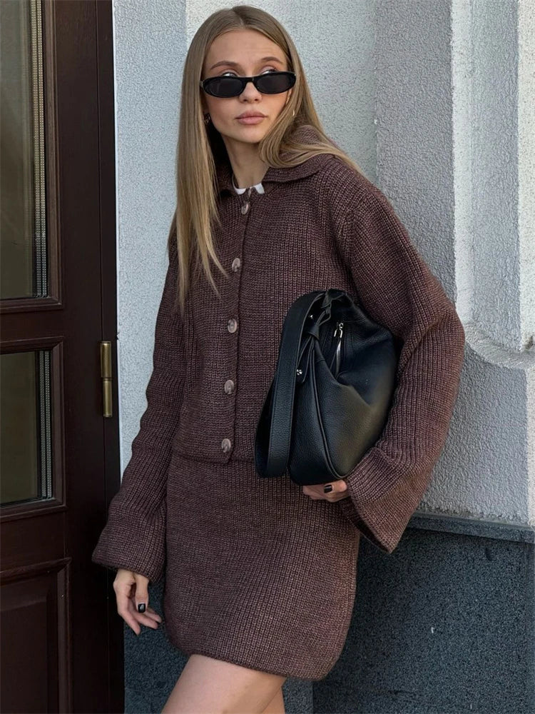 Kylie | Elegant Stickad Tvådelad Uppsättning – För Stil Och Komfort 7