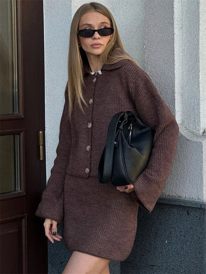 Kylie | Elegant Stickad Tvådelad Uppsättning – För Stil Och Komfort 7