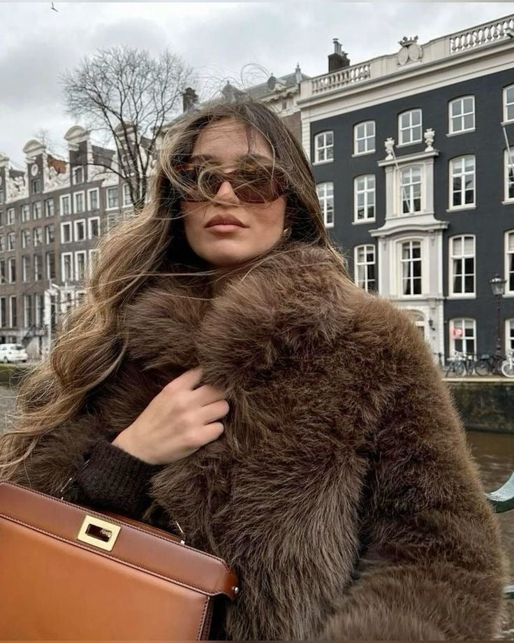 Macy | Elegant Faux Pälsrock – För Stil Och Värme 12
