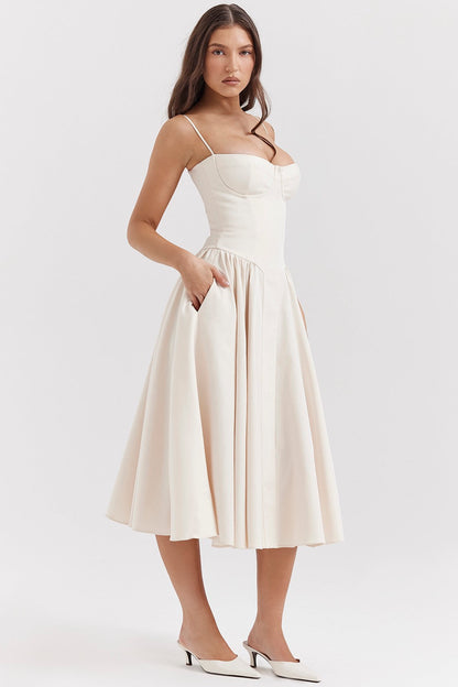 Ellie | Midjaformande Sundress – Skulpterande Effekt För Eleganta Tillfällen 1