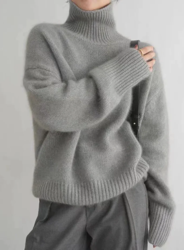Claize | Lyxig Kashmirtröja Turtleneck För Eleganta Tillfällen 4