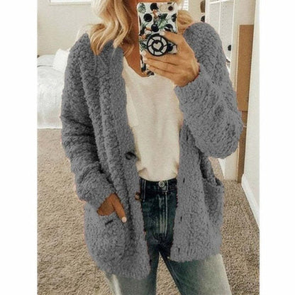Jill | Vinterjacka Med Öppen Front Och Cape Hood För Komfort Och Stil-6