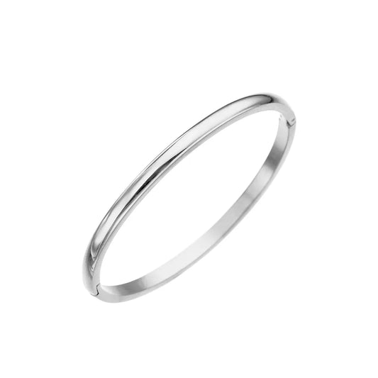Silver Punk Bracelet - Premium Sterling Silver, Unique Adjustable Design-1