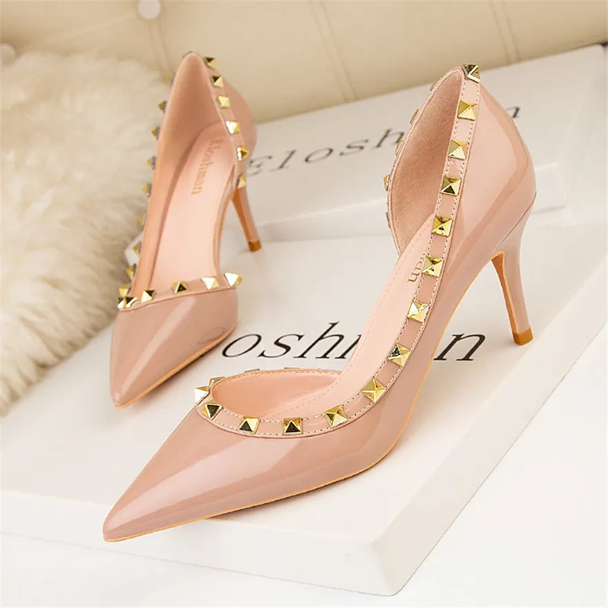 Giovinetta | Stiletto-skor Med Sidoutskärningar – Eleganta För Modern Stil 9
