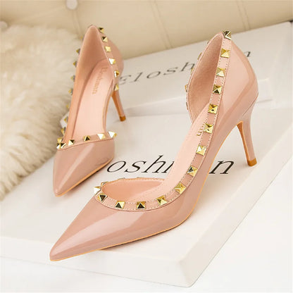 Giovinetta | Stiletto-skor Med Sidoutskärningar – Eleganta För Modern Stil 9
