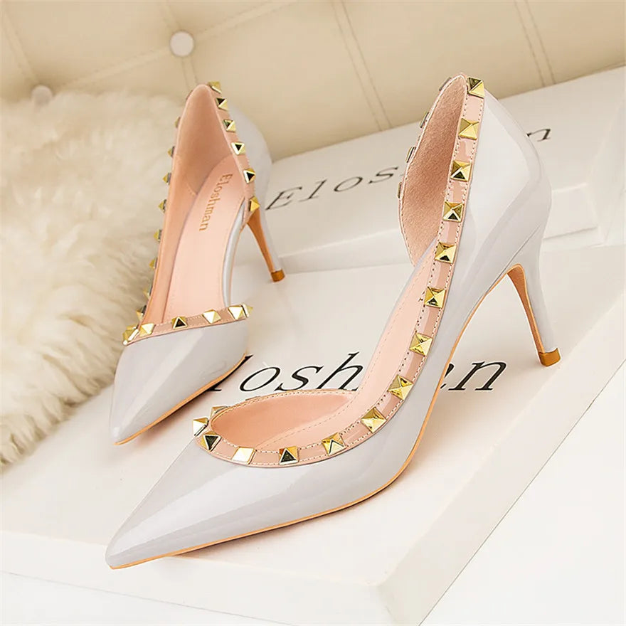 Giovinetta | Stiletto-skor Med Sidoutskärningar – Eleganta För Modern Stil 3
