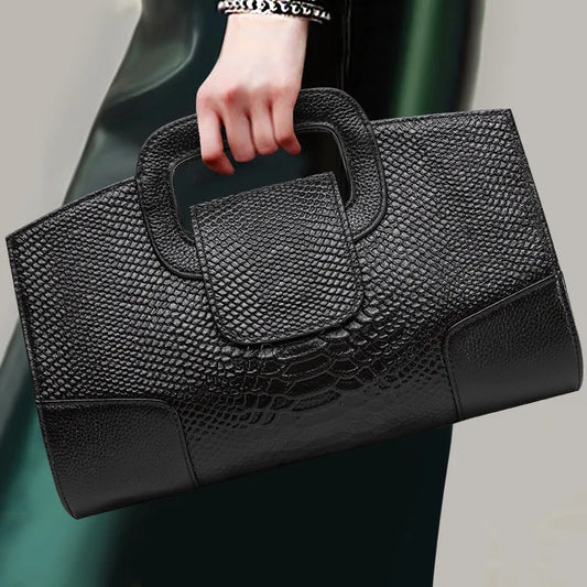Orielle | Elegant Handväska Dam – Ormmönster För Alla Tillfällen 1