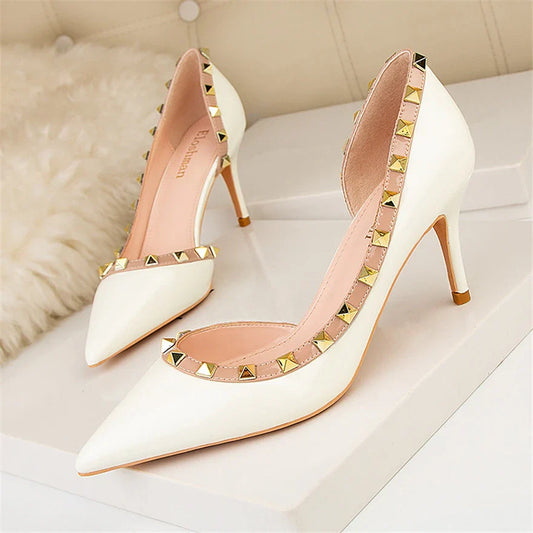 Giovinetta | Stiletto-skor Med Sidoutskärningar – Eleganta För Modern Stil 1