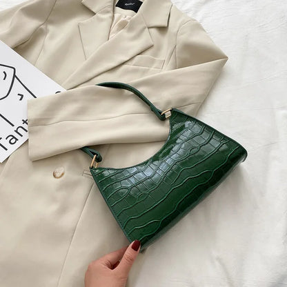 Elly | Elegant Axelväska Dam – Krok-Präglad Finish För Alla Tillfällen 8