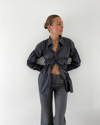 Liv | Elegant Krossad Blus Dam – Mångsidig Stil För Alla Tillfällen 14