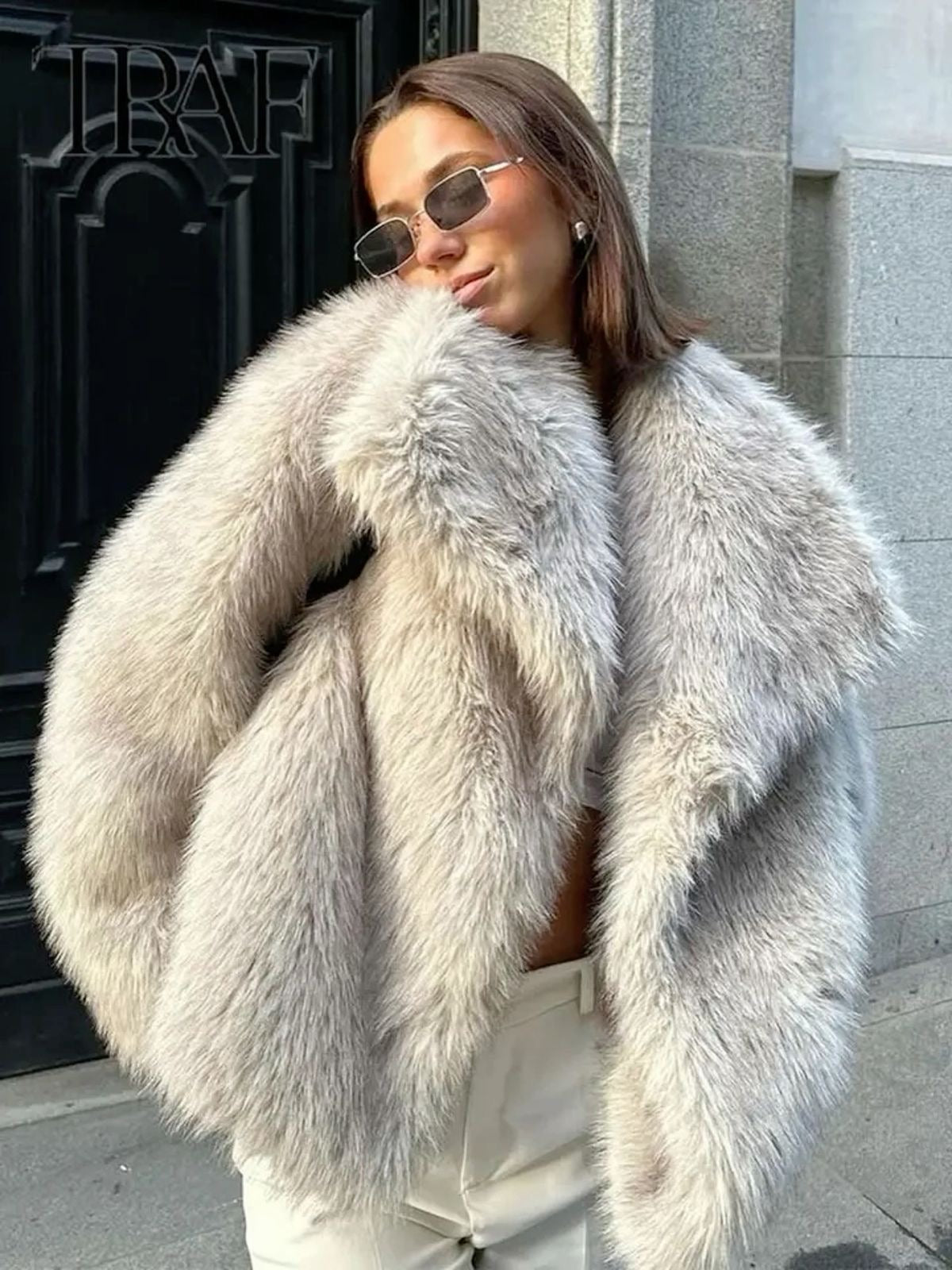 Macy | Elegant Faux Pälsrock – För Stil Och Värme 8