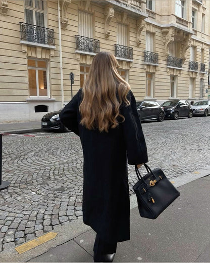 Elodie | Elegant Överdimensionerad Vinterkappa – Mysig Komfort 10