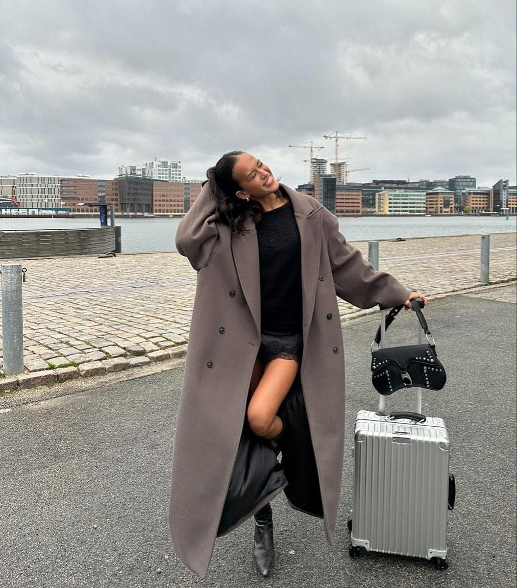 Elodie | Elegant Överdimensionerad Vinterkappa – Mysig Komfort 2