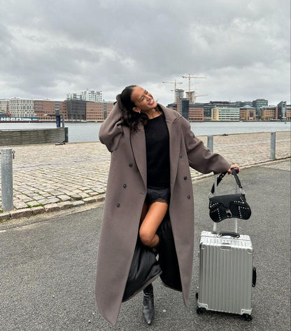Elodie | Elegant Överdimensionerad Vinterkappa – Mysig Komfort 2