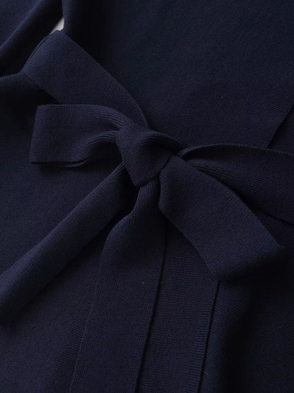 Mauve | Elegant och Mjuk Kardigan – Justerbar Slipsdesign för Alla Tillfällen 6