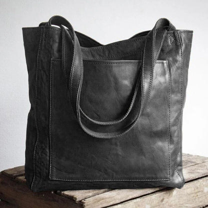 Frida | Läderhandväska Dam – Lyxig Och Rymlig Design Elegant Stil 7