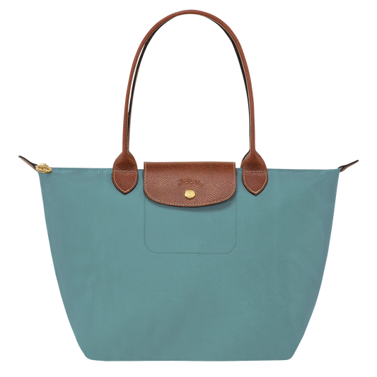 Longchamp | Medelstor Tote Väska – Eukalyptus för Stil och Funktionalitet 1