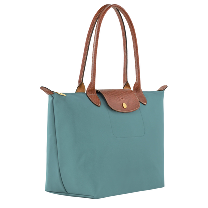 Longchamp | Medelstor Tote Väska – Eukalyptus för Stil och Funktionalitet 2