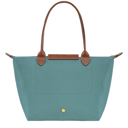 Longchamp | Medelstor Tote Väska – Eukalyptus för Stil och Funktionalitet 3