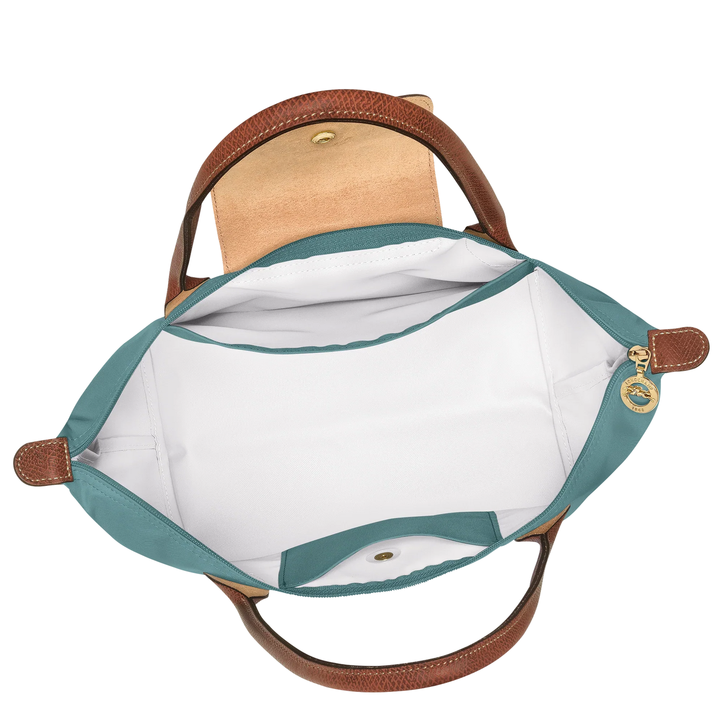 Longchamp | Medelstor Tote Väska – Eukalyptus för Stil och Funktionalitet 4