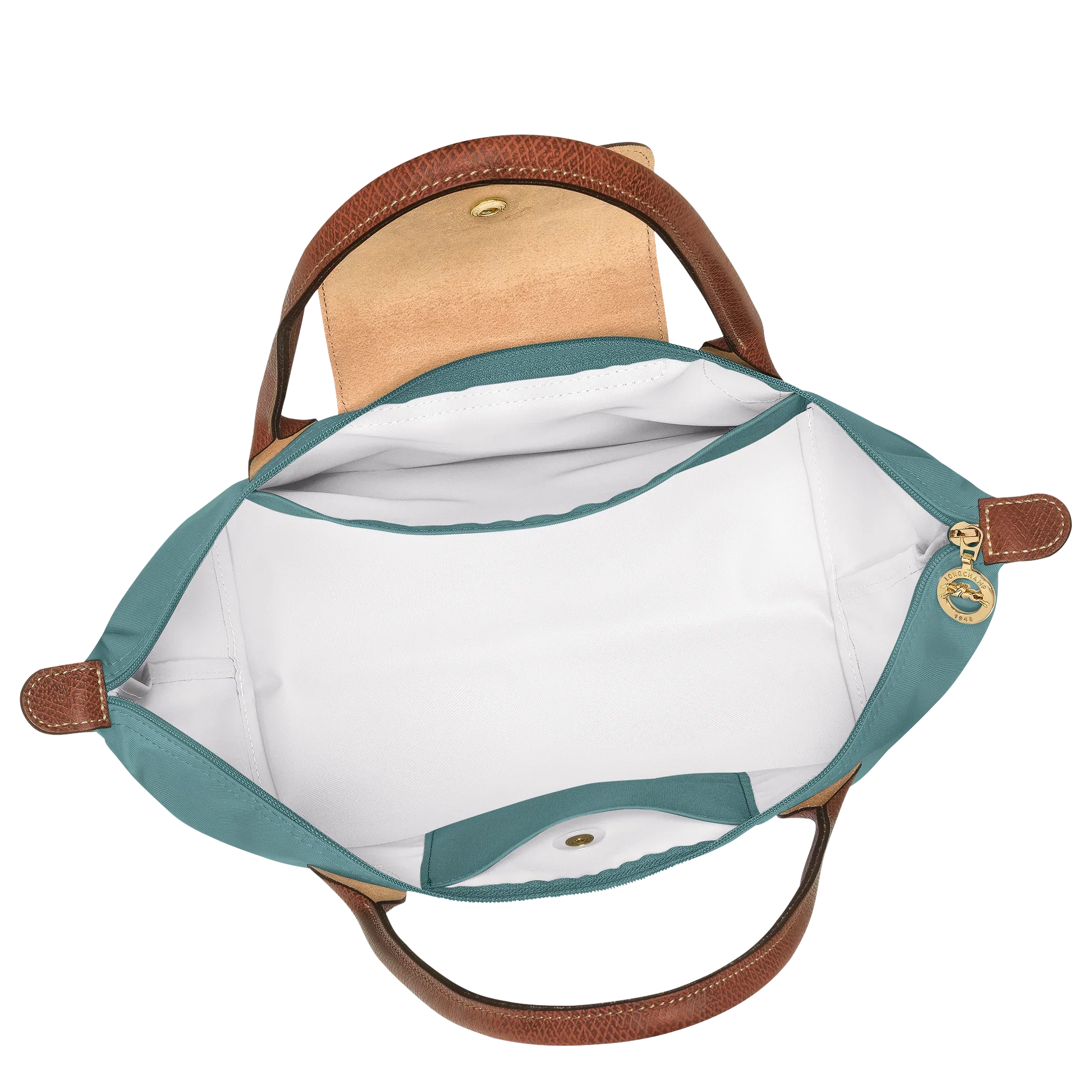 Longchamp | Medelstor Tote Väska – Eukalyptus för Stil och Funktionalitet 4