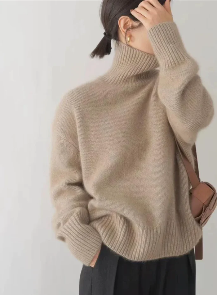 Claize | Lyxig Kashmirtröja Turtleneck För Eleganta Tillfällen 6